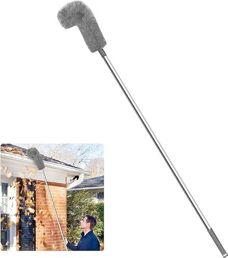 Gutter Cleaning Brush Roofing Tools Guard Cleaner Tool With Telescopic