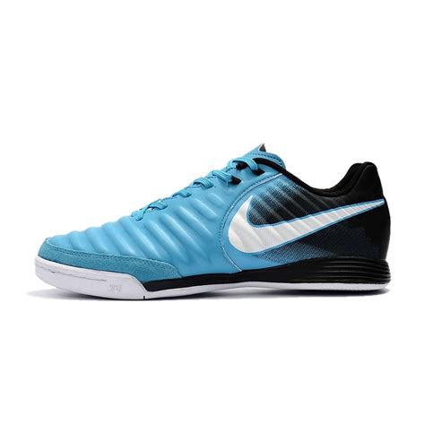 Chuteira NIKE Tiempo Legend 7 Academy Futsal Branco Azul