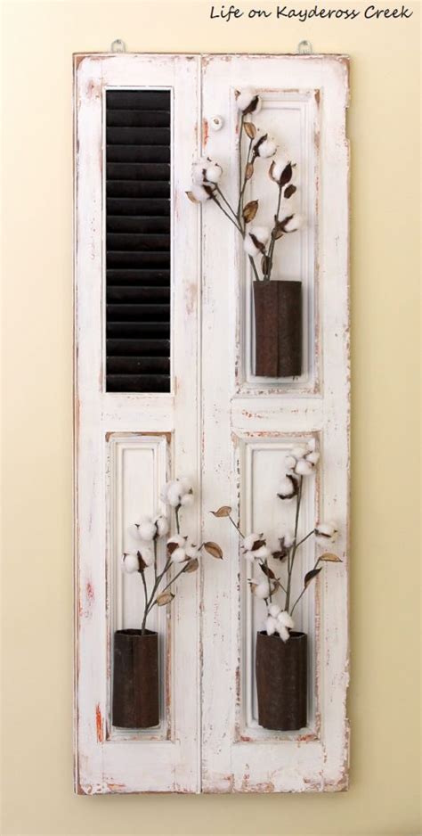 Fabulous Farmhouse Upcycled Shutter Diys The Cottage Market