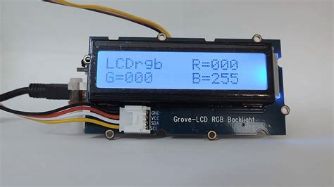 Symbhia Grove Lcd Rgb Youtube