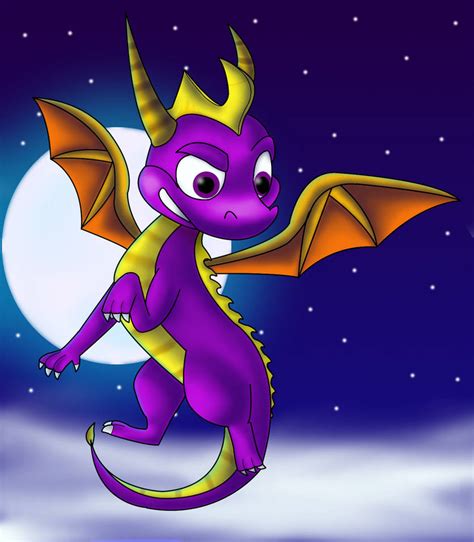 Spyro The Dragon by FrenchFluff on DeviantArt