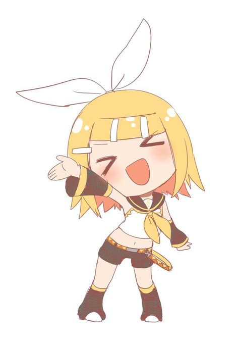 Rin Kagamine Chibi Drawing