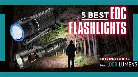 EDC Flashlight 5 Best EDC Flashlights In 2023 Buying Guide YouTube