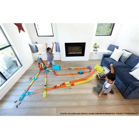 Hot Wheels Track Builder Unlimited Multi Lane Speed Box Racebaan