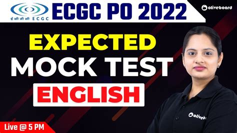 Ecgc Po Expected English Mock Test Ecgc Po Mock Test By