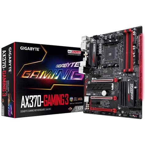 Gigabyte GA AX370 GAMING AMD X370 AM4 DDR4 ATX Motherboard Walmart