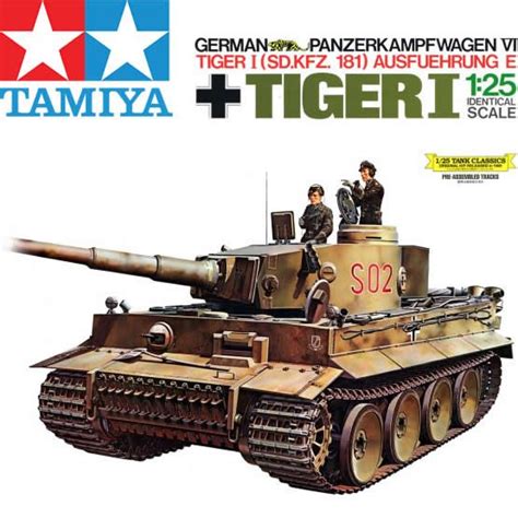 Tamiya German Heavy Tank Tiger I Plastic Model Kit