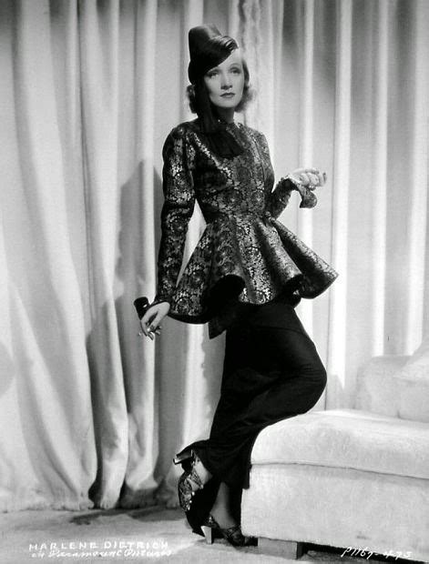 Dazzling Divas: Style Icon: Marlene Dietrich Style