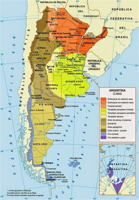 Argentina Mapas Geográficos da Argentina