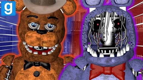 Gmod FNAF Withered Bonnie Gets Trapped In The WILD WEST YouTube