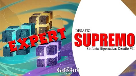 Sofrendo Nos Cubos Genshin Impact Sinfonia Hipost Tica Desafio Vii