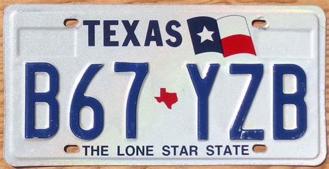 1990s Texas vg+ | Automobile License Plate Store: Collectible License ...