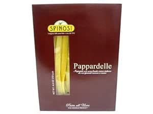 Amazon Spinosi Italian Egg Pasta Pappardelle Grocery Gourmet Food