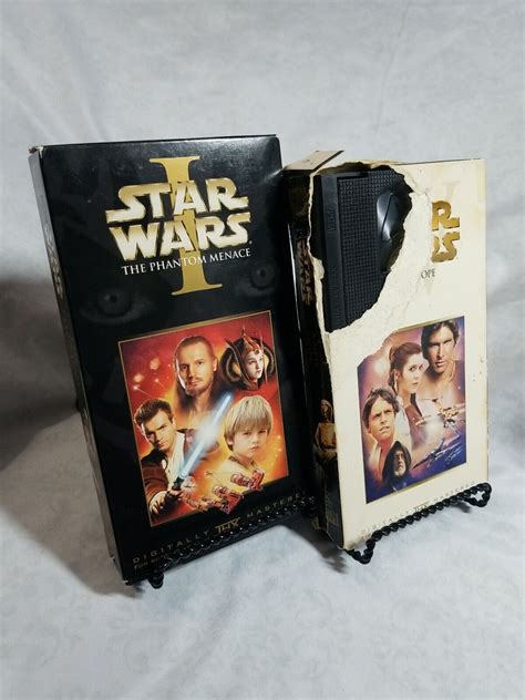 Star Wars Episode I And V 1 Plus 4 The Phantom Menace VHS Digitally