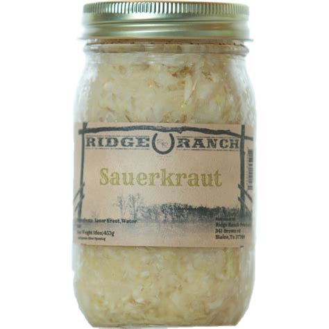 Sauerkraut | Ridge Ranch Products