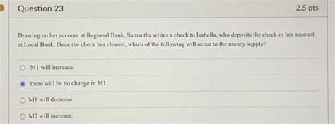 Solved Question 28 2 5 Pts The First National Bank Has Total