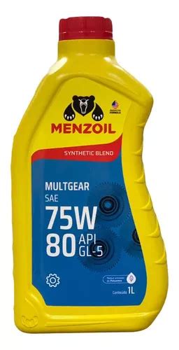 Óleo Lubrificante 75w80 Gl-5 Menzoil Emzo75w80 | MercadoLivre