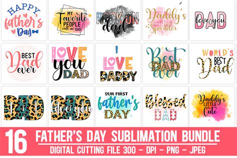 Fathers Day Sublimation Bundle Graphic By Buysvgbundles · Creative Fabrica