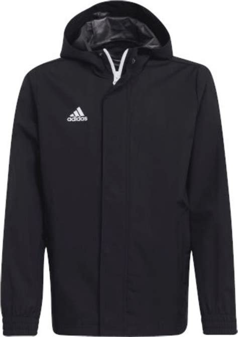 Kurtka Juniorska Entrada All Weather Adidas Czarna