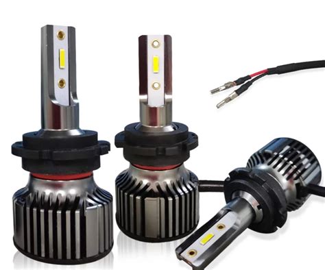 Set 2 Becuri Led D1S R CANBUS Pentru Conversie HID LED Alb 6000k 12v 24v