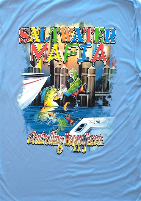 Saltwater Mafia "Controlling Happy Hour" UV Short Sleeve – Tacky Jacks