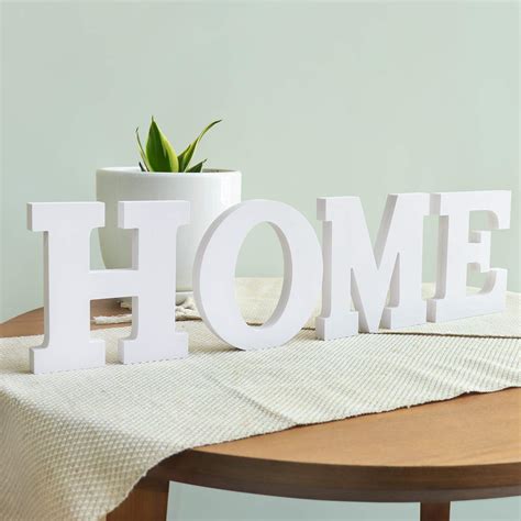 Buy Ivenf Rustic Home Sign Decor Letter Home Table Sign Mantel Sign