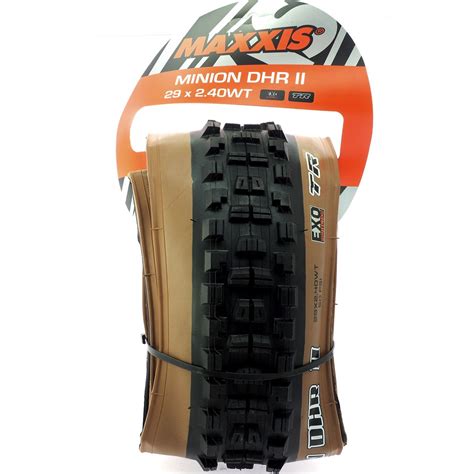 MAXXIS MINION DHR II 29 x 2 4WT EXO TR登山車無內胎外胎TUBELESS暗褐色胎邊 蝦皮購物