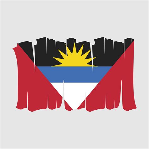 Antigua Flag Brush 19466547 Vector Art at Vecteezy