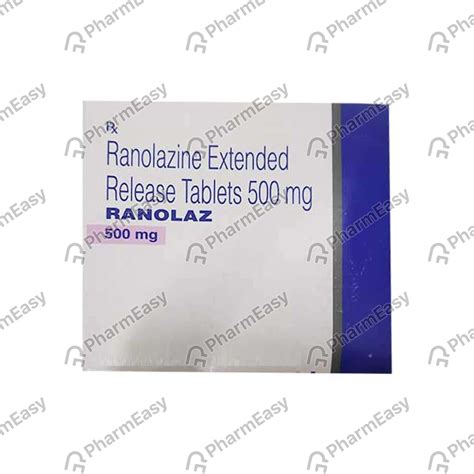 Buy Ranolaz 500 MG Tablet 15 Online At Flat 15 OFF PharmEasy