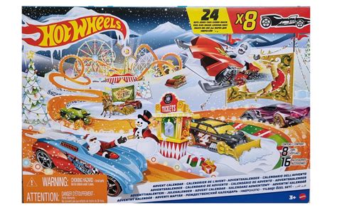 Hot Wheels Kalendarz Adwentowy Z Zabawkami HCW Promocje Dla dzieci Dla Chłopczyka Z