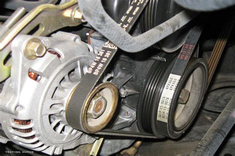 Replacing The Accessory Drive Belt