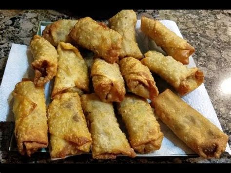 Philly Cheesesteak Eggrolls Steak Umms The Domestic Ginger YouTube