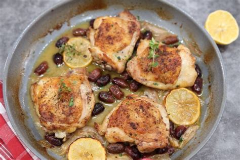 Braised Lemon Chicken With Olives Pasquale Sciarappa Recipes