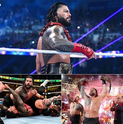 "YOUR DAD IS BACK!" Roman Reigns' Heroic Return: WWE's Tribal Chief ...