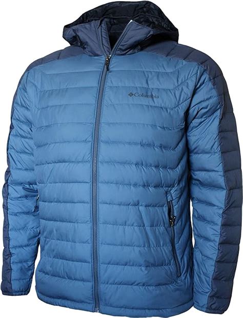 Buy Columbia Mens White Out Ii Insulated Omni Heat Hooded Jacket Navy