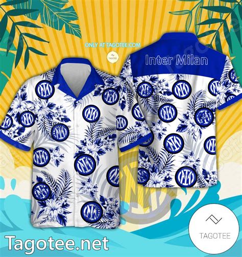 Inter Milan Logo Hawaiian Shirt And Shorts Bishop Tagotee