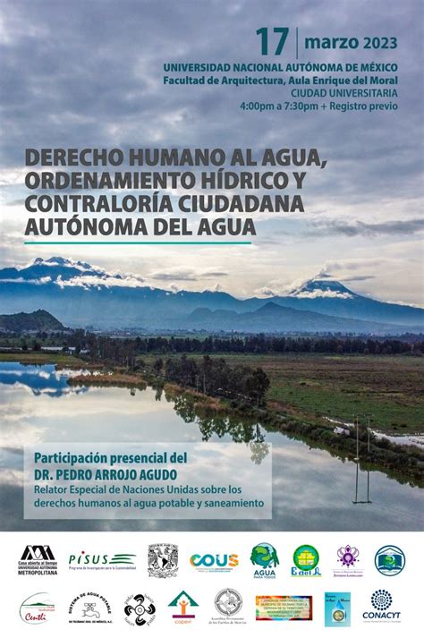 Derecho Humano Al Agua Ordenamiento Hídrico Y Contraloría Ciudadana