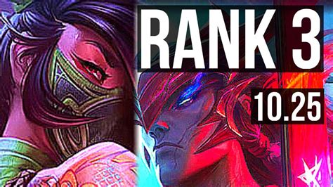 Akali Vs Yone Mid Rank 1 Akali Rank 3 8 0 1 Legendary Euw