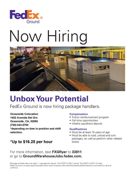 Fedex Ground Oceanside Now Hiring Oceanside Chamber Of Commerce