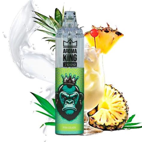 Desechable PINA COLADA Tornado 7000 Puff SIN NICOTINA Aroma King