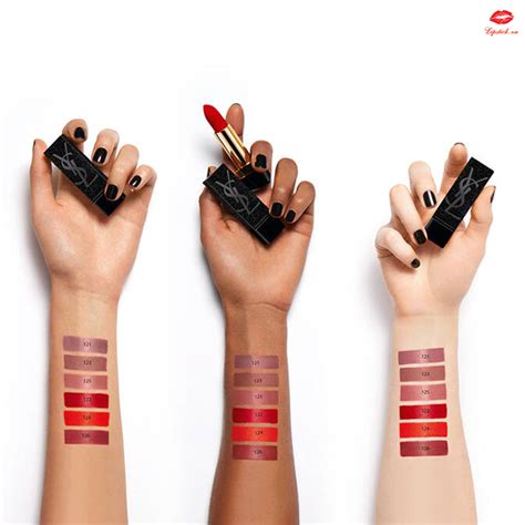 Son YSL 125 Honeys Nude Shimmer Màu Hồng Đất Đẹp Nhất