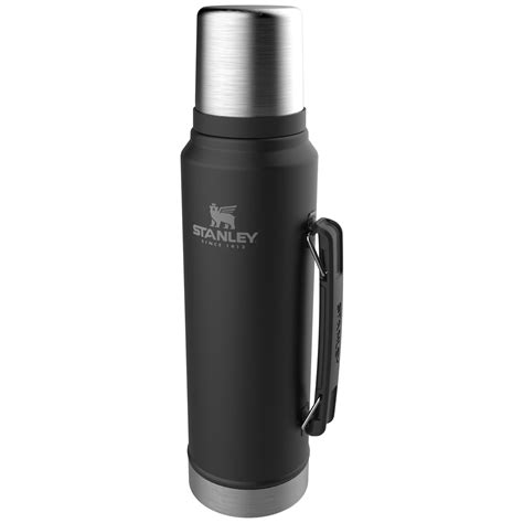 Stanley Classic Vacuum L Matte Black Flask Outdoor Warehouse