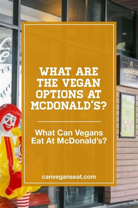 What Are The Vegan Options At Mcdonalds Updated Guide Can Vegans