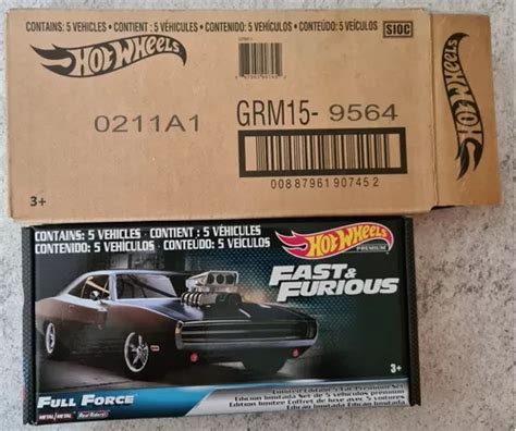 Hot Wheels Premium Rápido Y Furioso Fast Furious Full Forc MercadoLibre