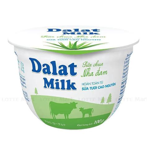 Sữa Chua Dalat Milk Vị Nha Đam Hũ 100G