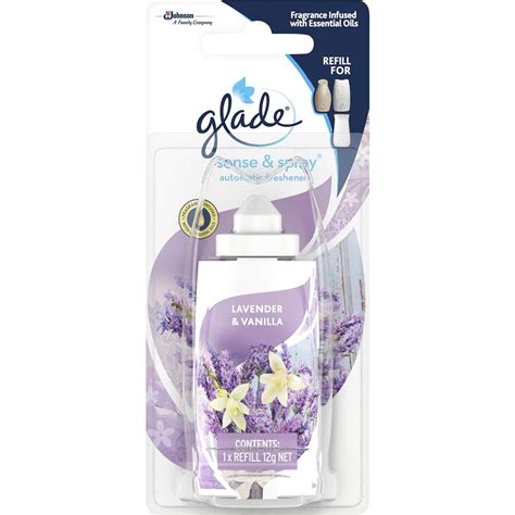 Glade Sense Spray Automatic Spray Air Freshener Lavender Refill 12 2g