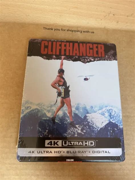 Cliffhanger K Uhd Blu Ray Steelbook New Sealed Sylvester Stallone