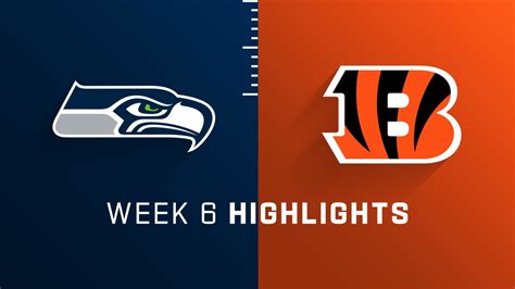 Seattle Seahawks vs. Cincinnati Bengals highlights | Week 6