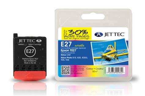 Jet Tec E27 für Epson T027 color | PrintSpeed