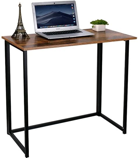 Amazon.com: HOMEKOKO Folding Table, Small Foldable Computer Desk, Home ...